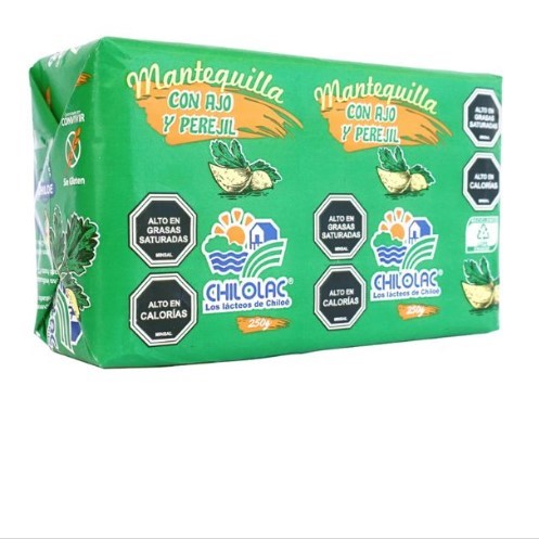 Mantequilla con ajo y perejil (250 gramos)
